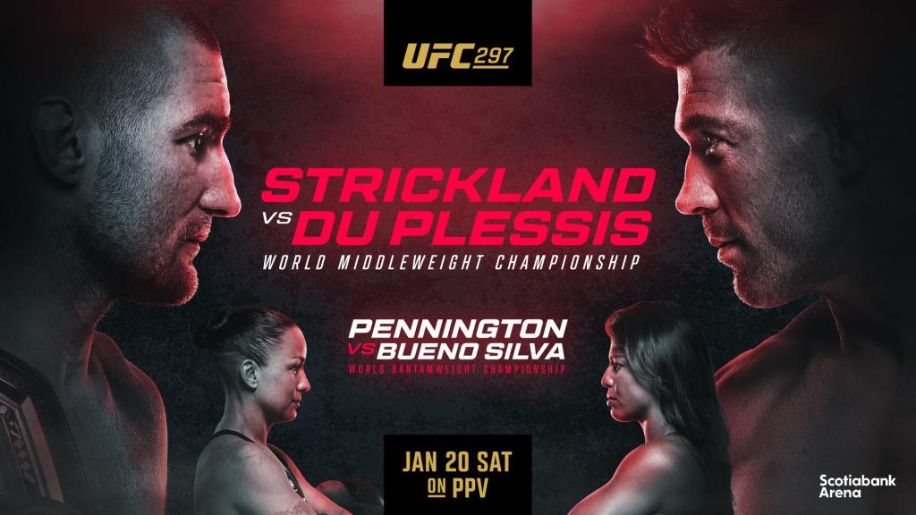 UFC 297 - Programme et diffusion TV et Live Stream | Toronto
