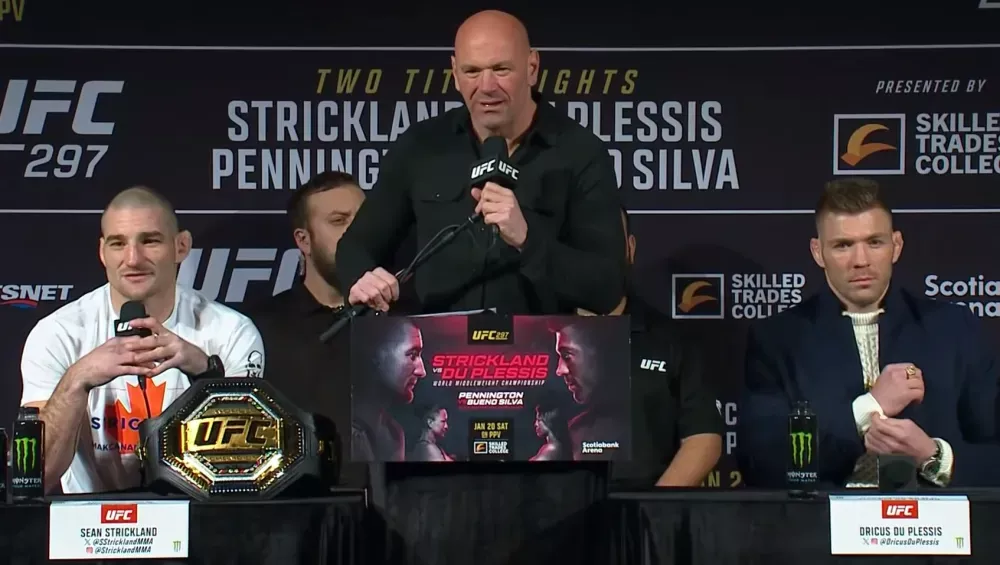 UFC 297 - Conférence de presse d'avant-combat : Live Stream | Toronto