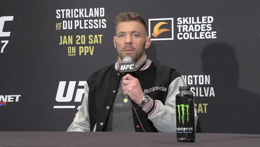 Dricus Du Plessis répond aux menaces et détaille les messages privés avec Sean Strickland  | UFC 297