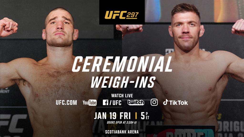 UFC 297 - La pesée cérémoniale | Toronto