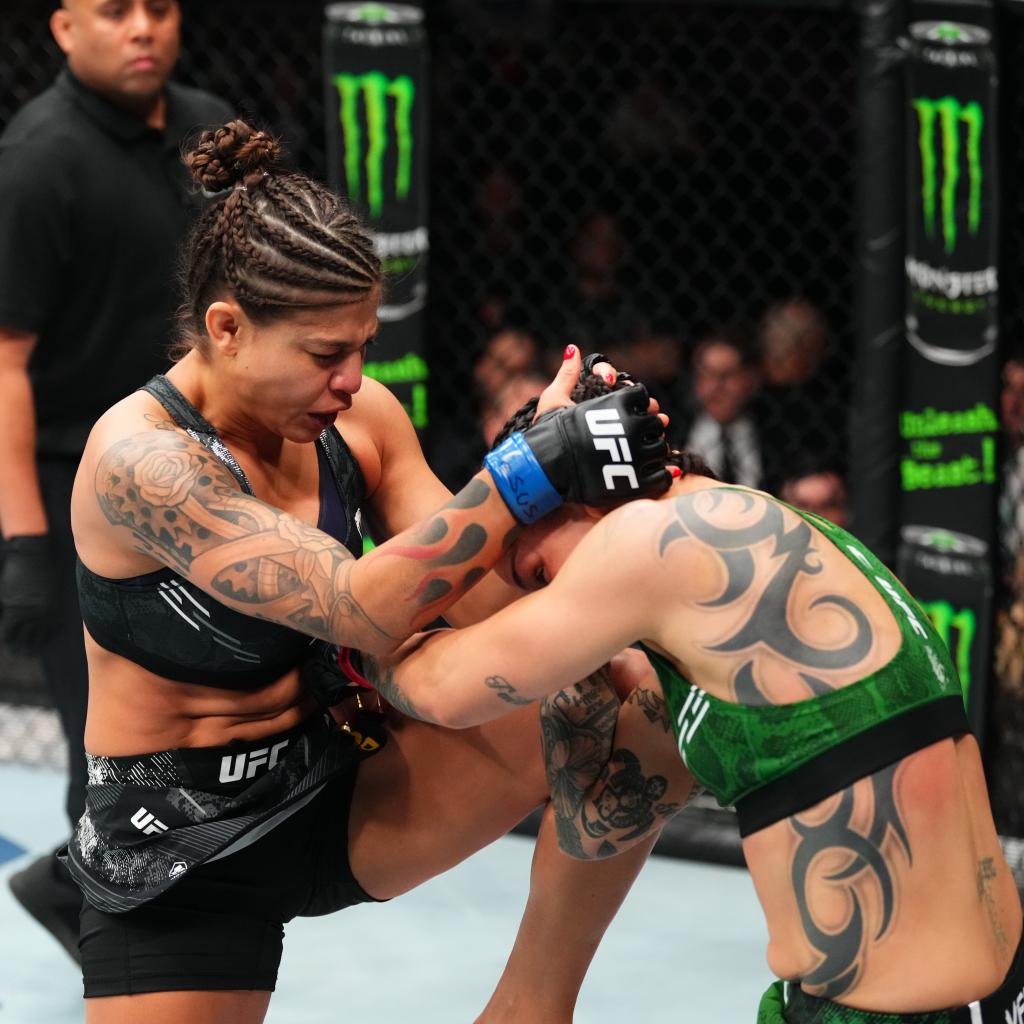 Raquel Pennington triomphe par décision unanime et devient la nouvelle championne des poids coqs | UFC 297