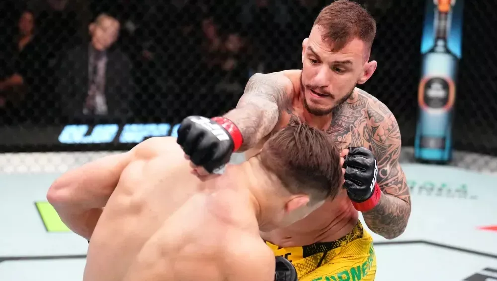 Renato Moicano s'impose en co-main event, remportant une victoire par décision unanime contre Drew Dober | UFC on ESPN+ 93