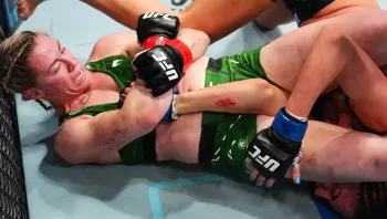 Diana Belbita évite une fracture du bras après sa défaite par soumission, mais une déchirure des ligaments est possible | UFC on ESPN+ 93