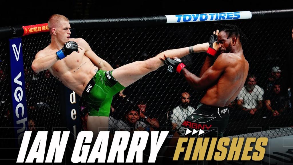 Toutes les finitions de la carrière de Ian Machado Garry à l'UFC