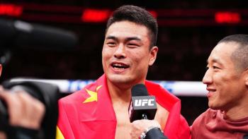 Zhang Mingyang Débute en Trombe à l'UFC en Mettant KO Brendson Ribeiro | UFC 298