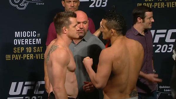 UFC 203 - C.B. Dollaway contre Francimar Barroso (annulé)