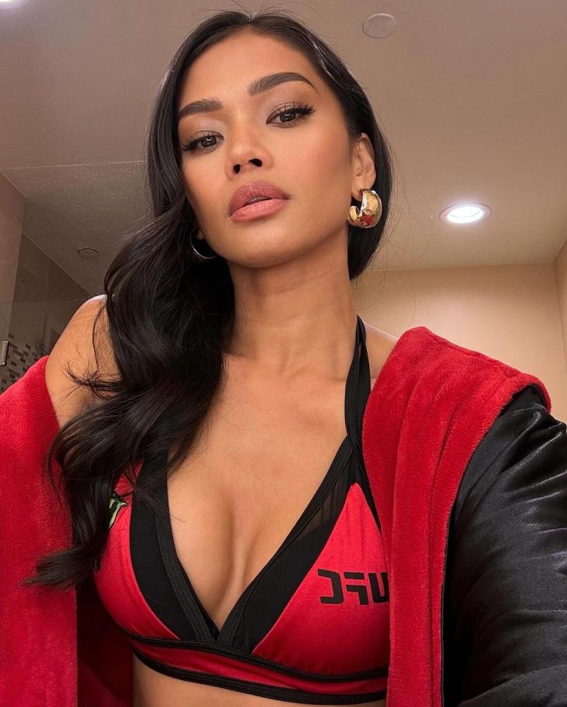 UFC 298 - Ring girl : Red Dela Cruz