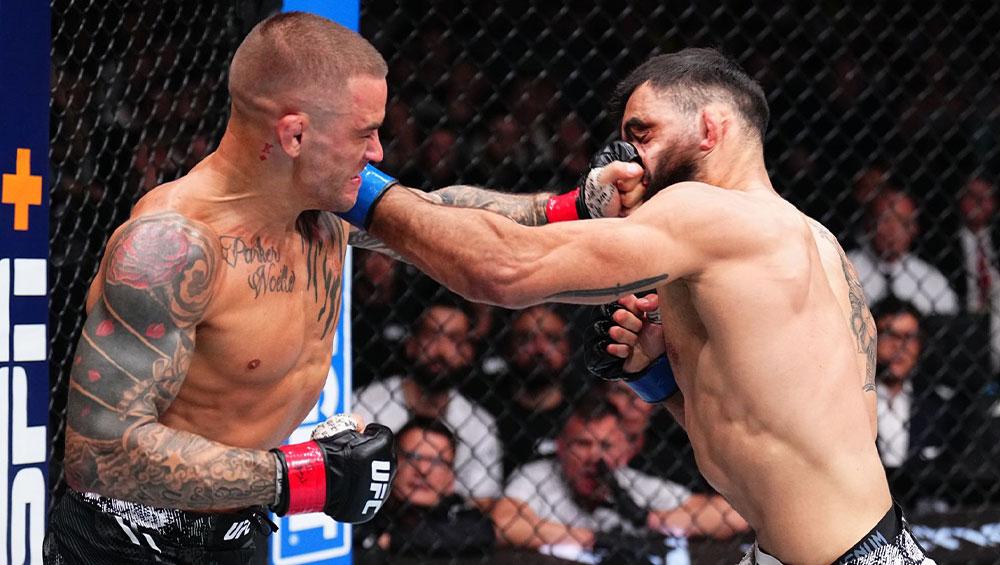 Dustin Poirier prouve une fois de plus son statut d'élite avec cette victoire impressionnante sur Benoit Saint Denis | UFC 299