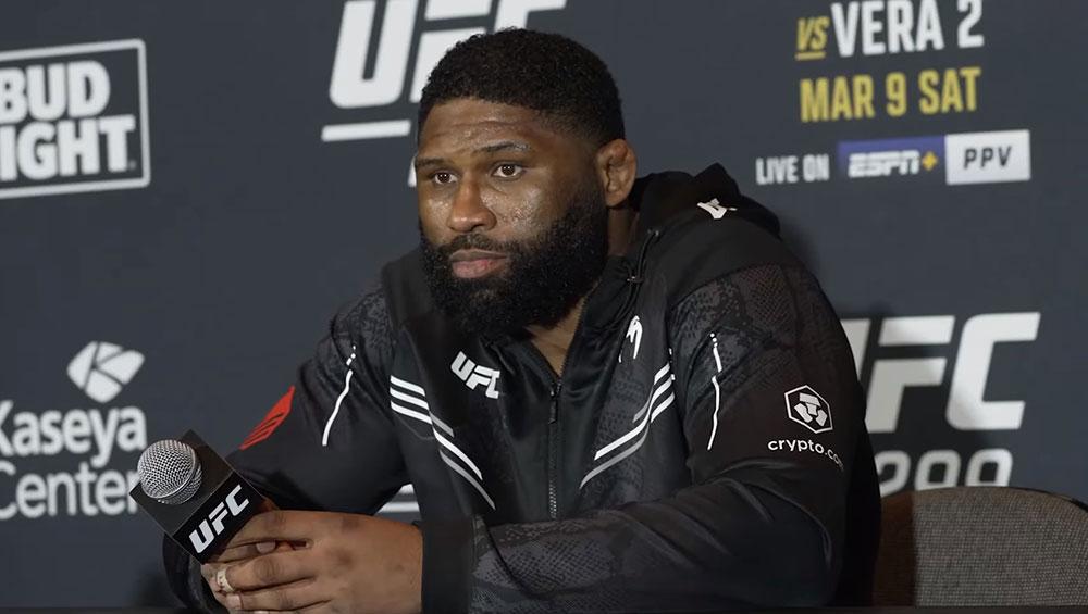 Curtis Blaydes : Ciryl Gane a “raté le coche”, il ne veut qu'un rematch contre le champion intérimaire de l'UFC Tom Aspinall | UFC 299