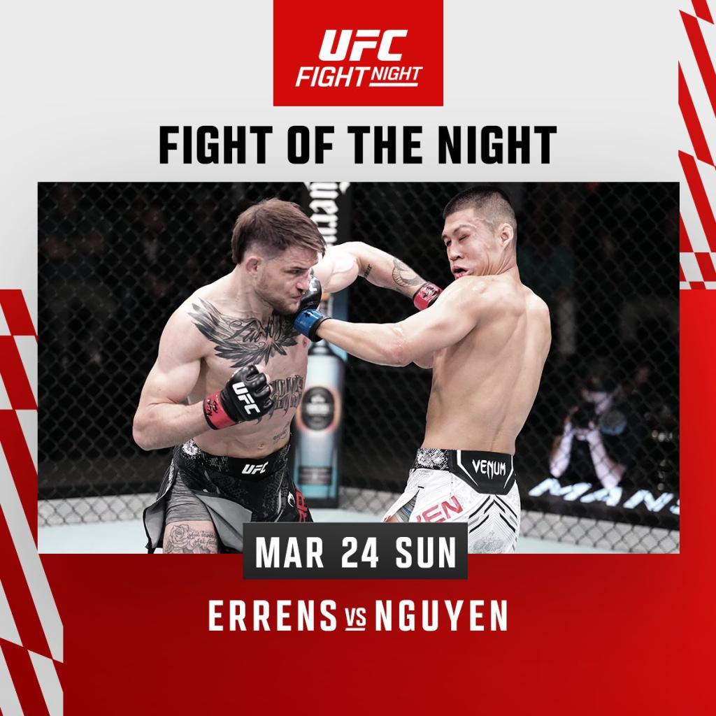 UFC on ESPN 53 - Bonus de combat | Las Vegas