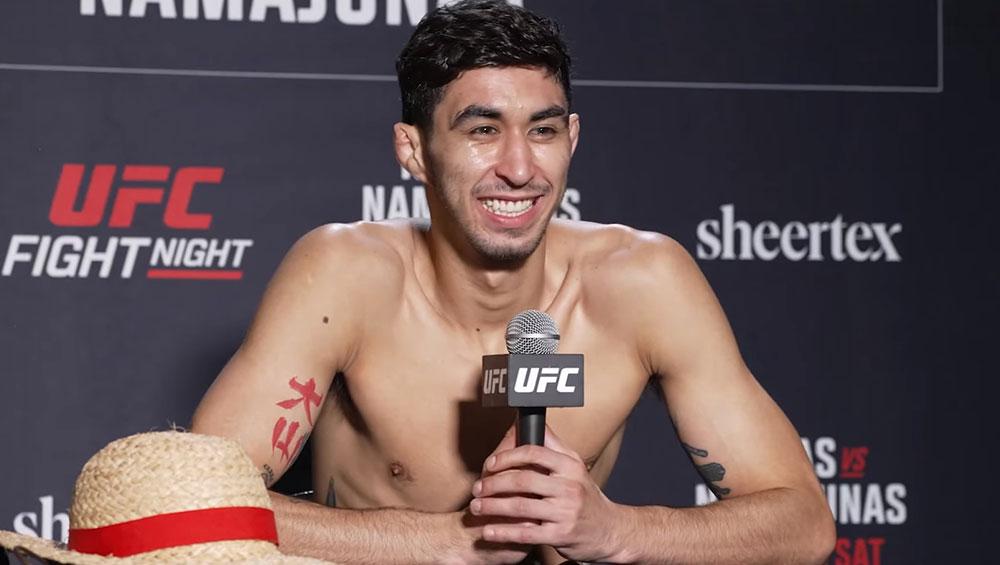 Fernando Padilla veut combattre sur la carte de l'UFC à la Sphère | UFC on ESPN 53