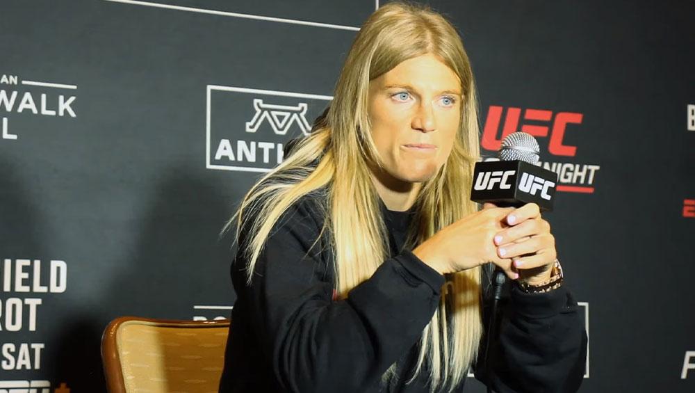 Manon Fiorot est persuadée d'avoir atteint la dernière ligne droite dans sa course au titre | UFC on ESPN 54