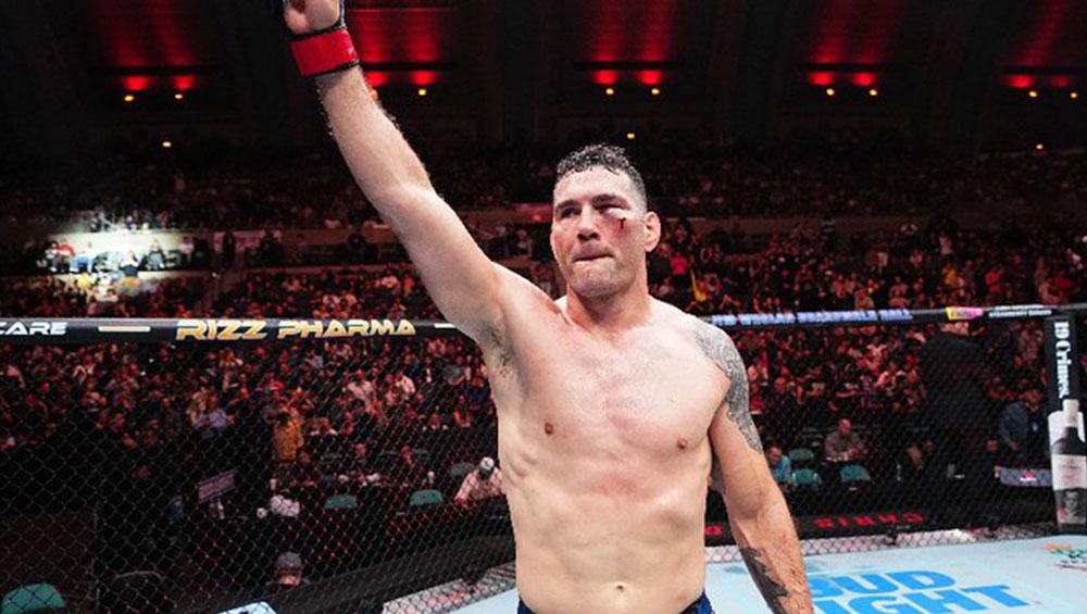 Après une bataille acharnée, Chris Weidman signe une victoire décisive sur Bruno Silva, marquant son retour dans l'octogone | UFC on ESPN 54