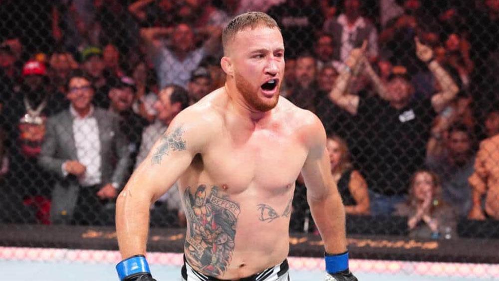 Justin Gaethje décrit son plan pour reconquérir le titre des poids légers de l'UFC | UFC 300