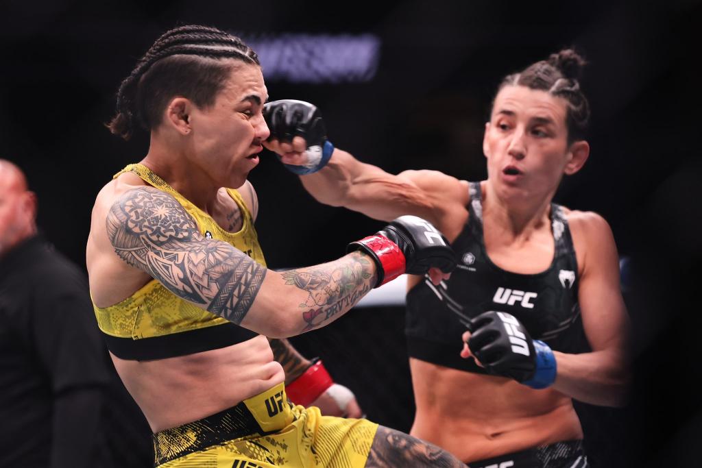 Jessica Andrade arrache la victoire face à Marina Rodriguez par décision partagée | UFC 300