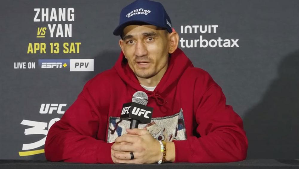 Max Holloway explique sa décision de tenter le KO à la fin du combat contre Justin Gaethje : “C'est ce pour quoi les BMF sont connus” | UFC 300