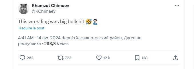 Bo Nickal répond aux critiques de Khamzat Chimaev sur sa lutte lors de la victoire à l'UFC 300