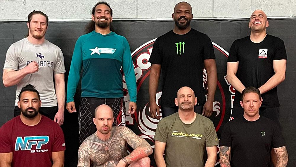 Jon Jones est de retour à l'entraînement !