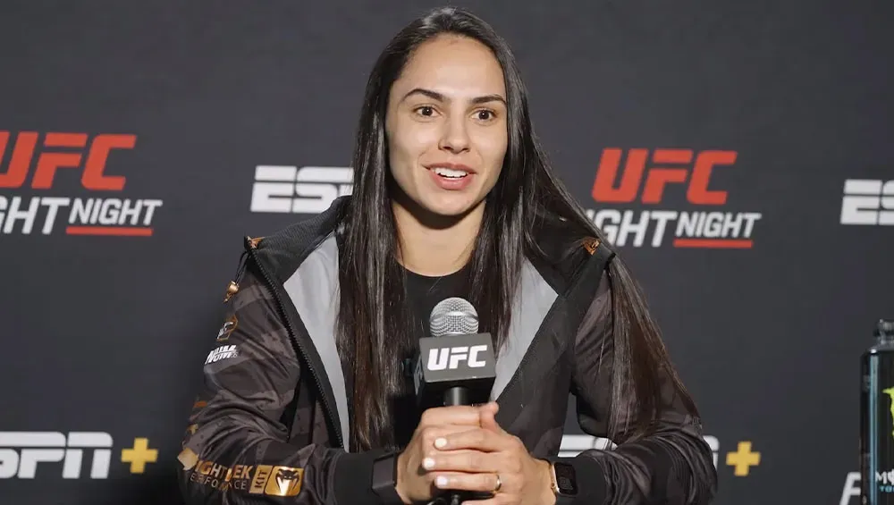 Ariane Lipski prépare à faire sa “meilleure performance de tous les temps” face à Karine Silva | UFC on ESPN 55