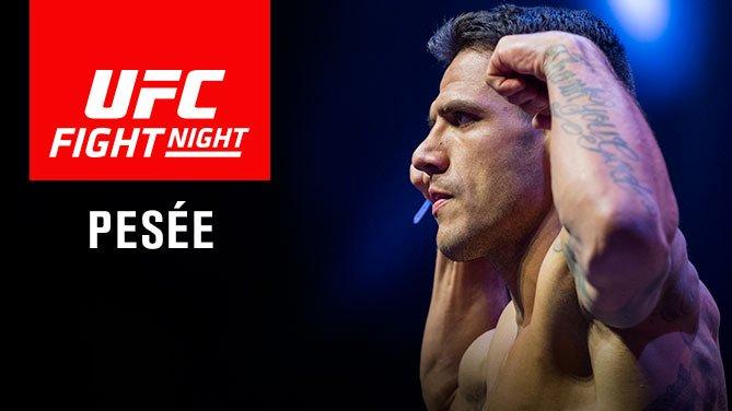 UFC Fight Night 98 - La pesée (résultats)