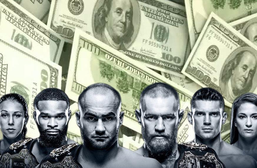 UFC 205 - Les salaires
