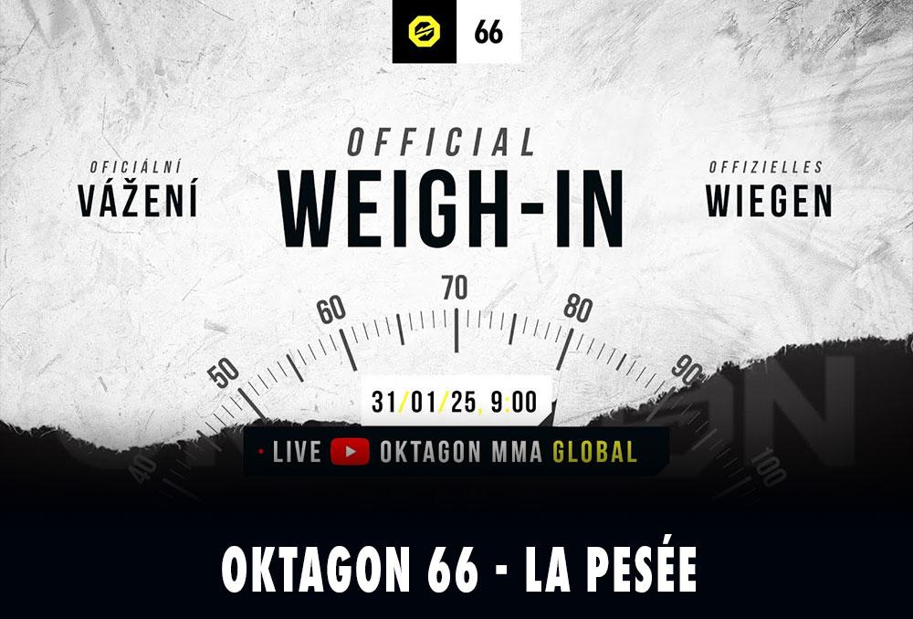 Oktagon 66 - La pesée : résultats, vidéos | Düsseldorf