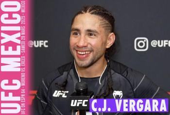 CJ Vergara se prépare à affronter Edgar Chairez à l'UFC Mexico après une défaite marquante