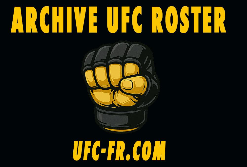 État de l'effectif de l'UFC - avril 2025