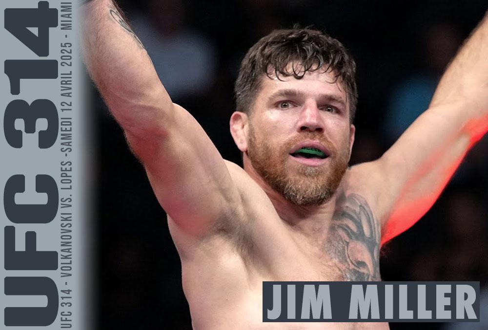 Jim Miller s’apprête à livrer son 46e combat à l’UFC, fidèle à sa philosophie et sa passion du sport | Miami