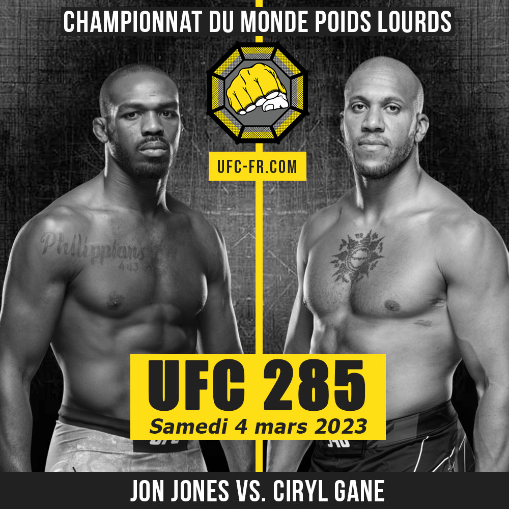 UFC 285 - Jon Jones vs Ciryl Gane