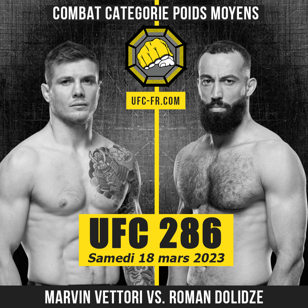 UFC 286 - Marvin Vettori vs Roman Dolidze