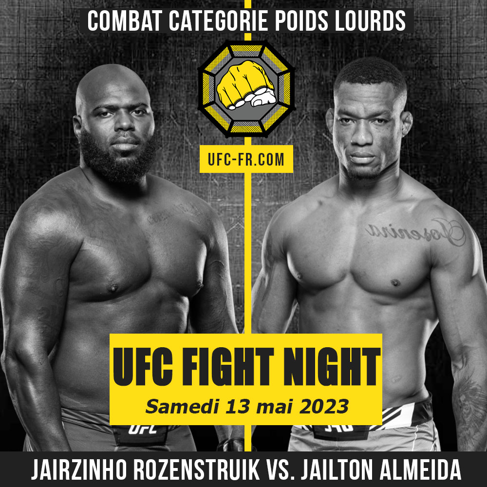 UFC ON ABC 4 - Jairzinho Rozenstruik vs Jailton Almeida