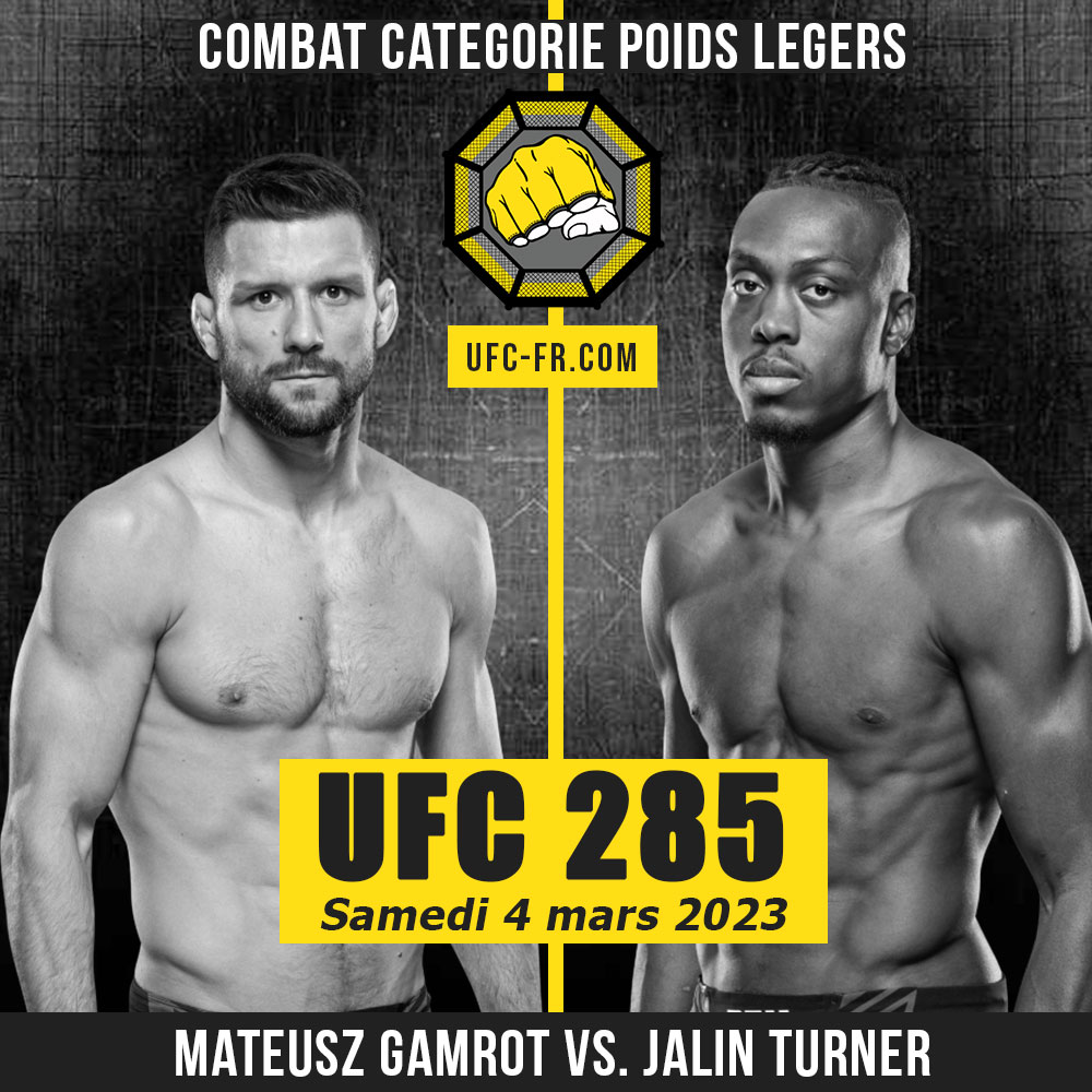 UFC 285 - Mateusz Gamrot vs Jalin Turner