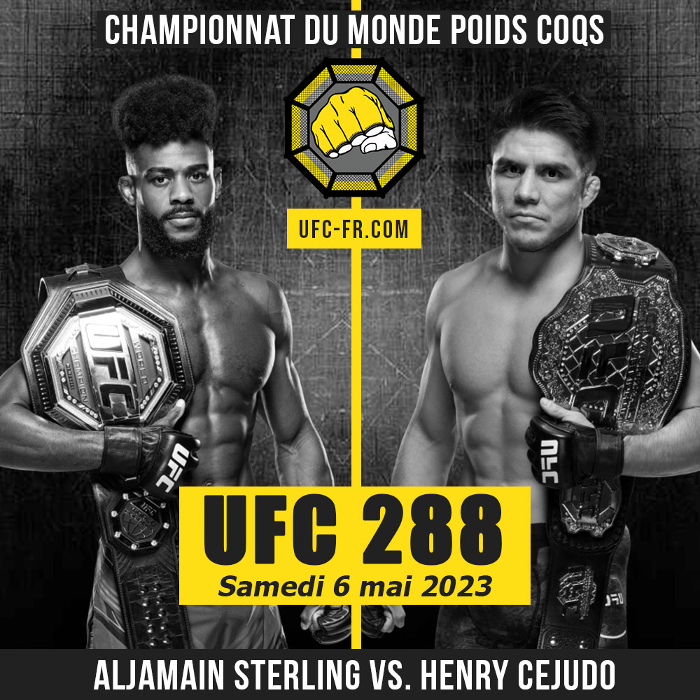 UFC 288 - Aljamain Sterling vs Henry Cejudo