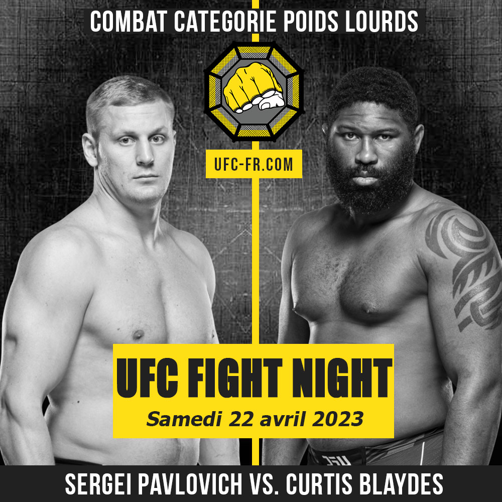 UFC ON ESPN+ 80 - Sergei Pavlovich vs Curtis Blaydes