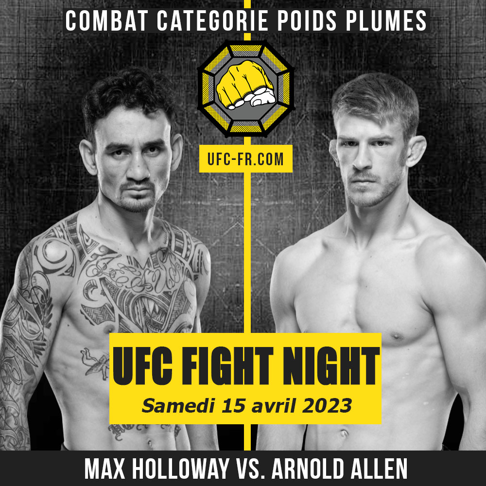 UFC ON ESPN 44 - Max Holloway vs Arnold Allen
