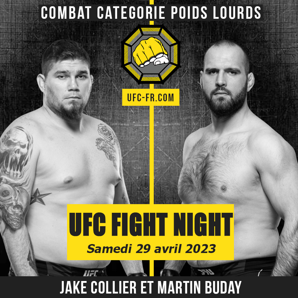 Jake Collier Vs Martin Buday Ufc On Espn 45 Ufc Fans 