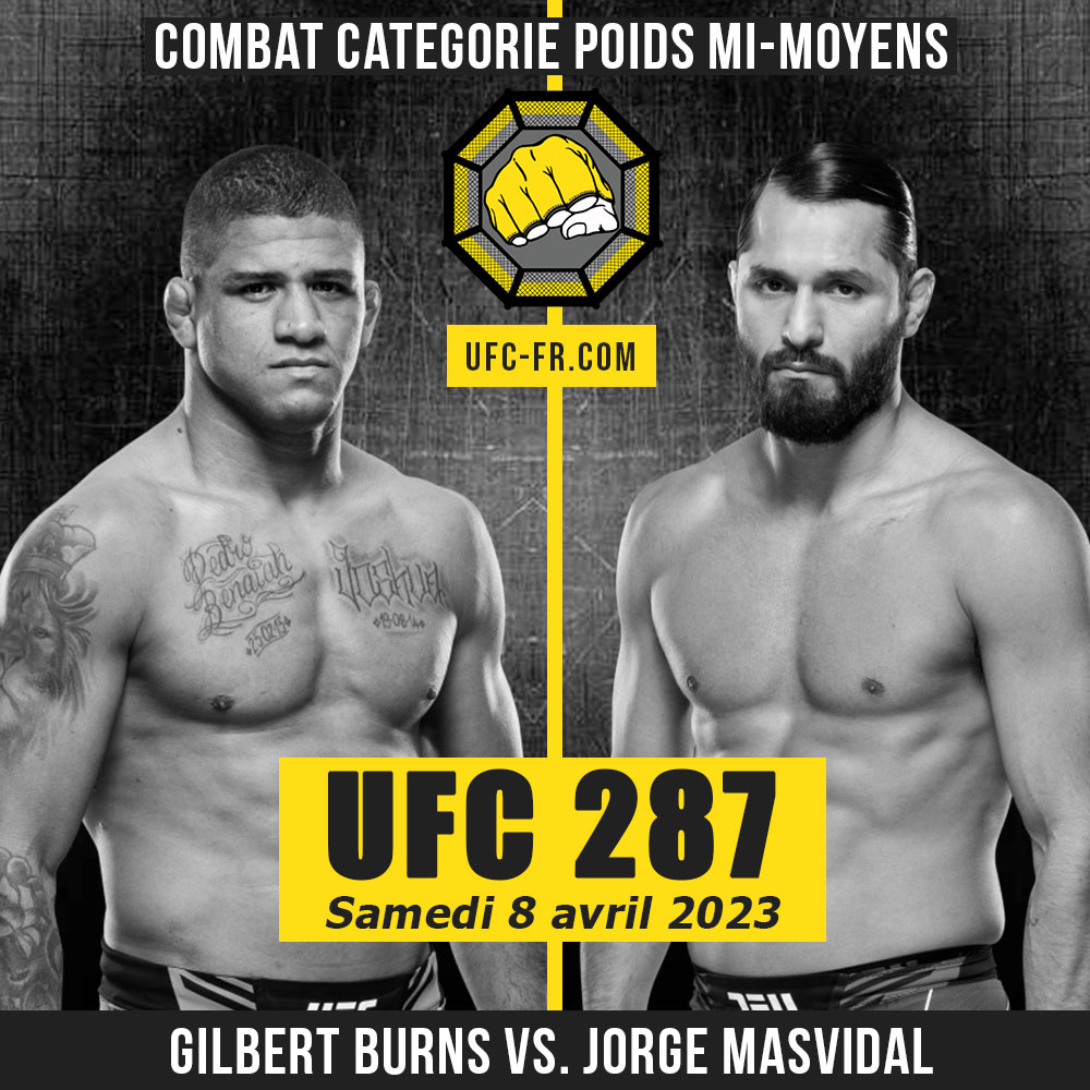 UFC 287 - Gilbert Burns vs Jorge Masvidal