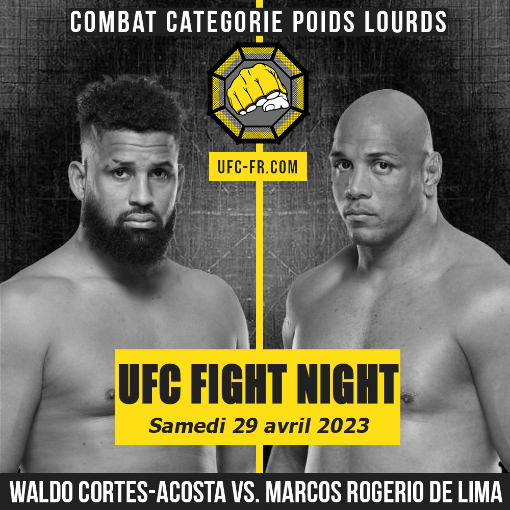 UFC ON ESPN+ 81 - Waldo Cortes-Acosta vs Marcos Rogerio de Lima
