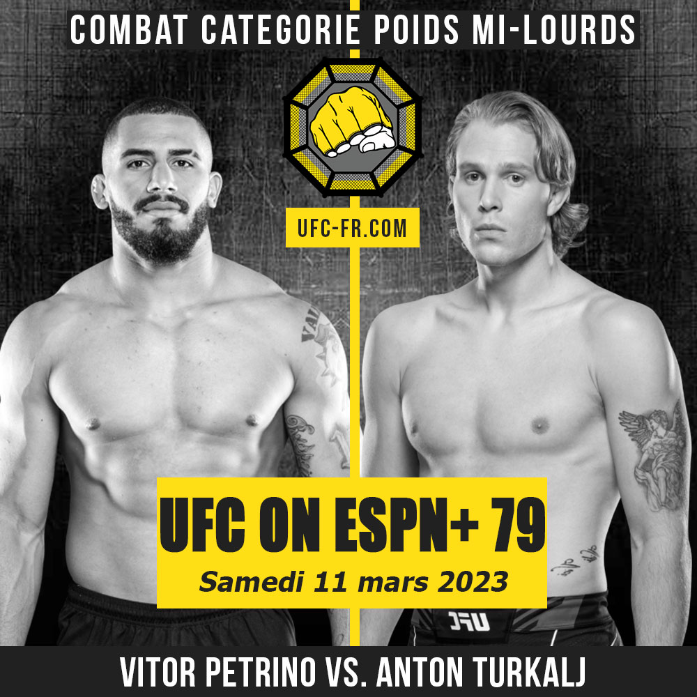 UFC ON ESPN+ 79 - Vitor Petrino vs Anton Turkalj
