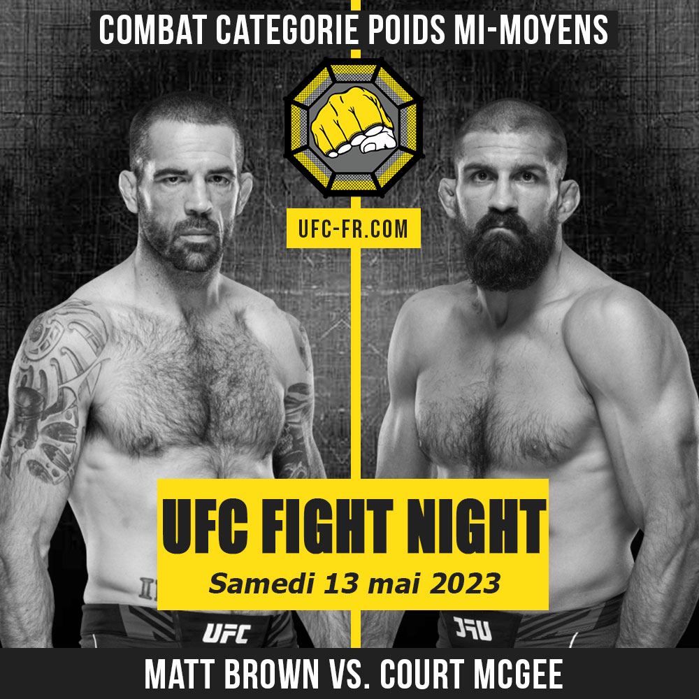 UFC ON ABC 4 - Matt Brown vs Court McGee