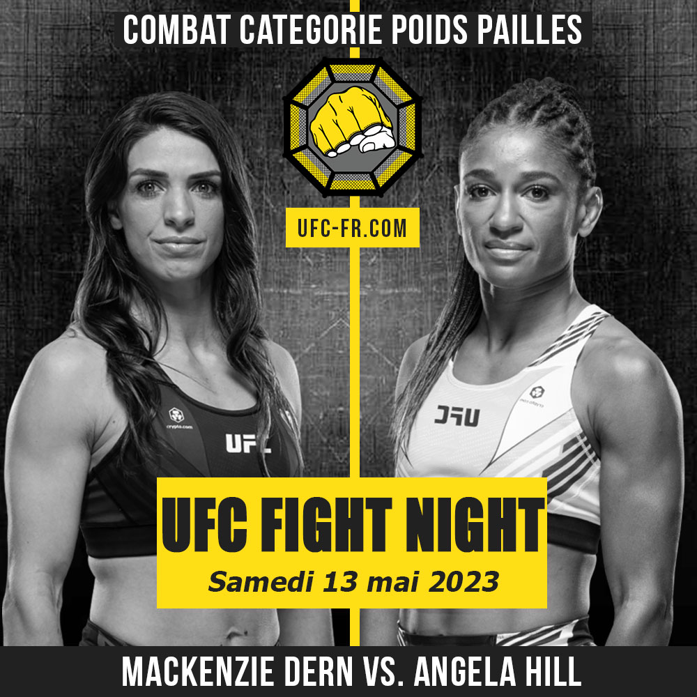 UFC FIGHT NIGHT - Mackenzie Dern vs Angela Hill