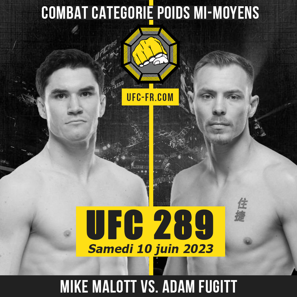 UFC 289 - Mike Malott vs Adam Fugitt
