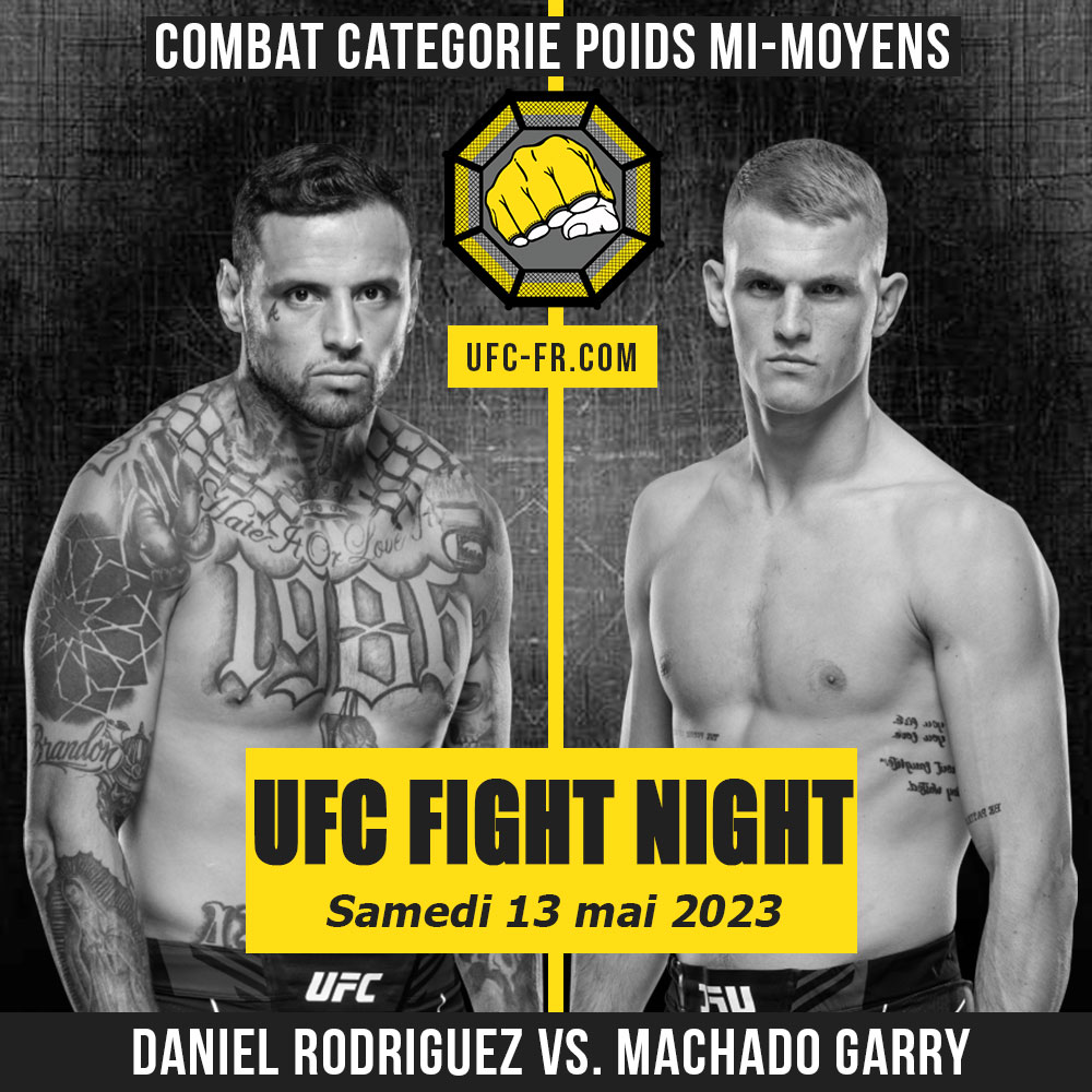 Combat Categorie - Poids Mi-Moyens : Daniel Rodriguez vs. Ian Garry - UFC ON ABC 4 - ROZENSTRUIK VS. ALMEIDA