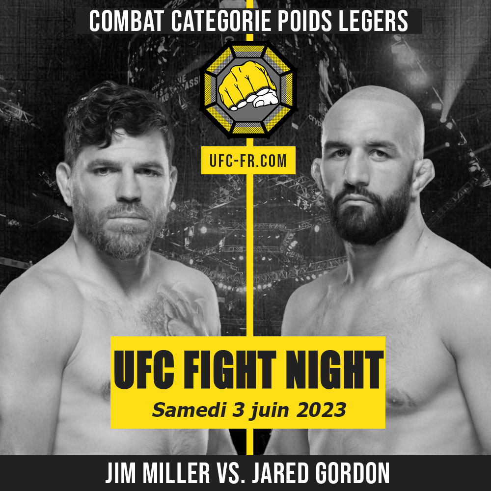 UFC on ESPN 46 - Jim Miller vs Jared Gordon