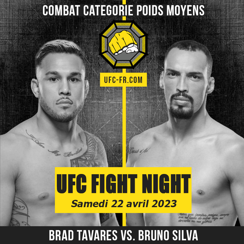 UFC ON ESPN+ 80 - Brad Tavares vs Bruno Silva