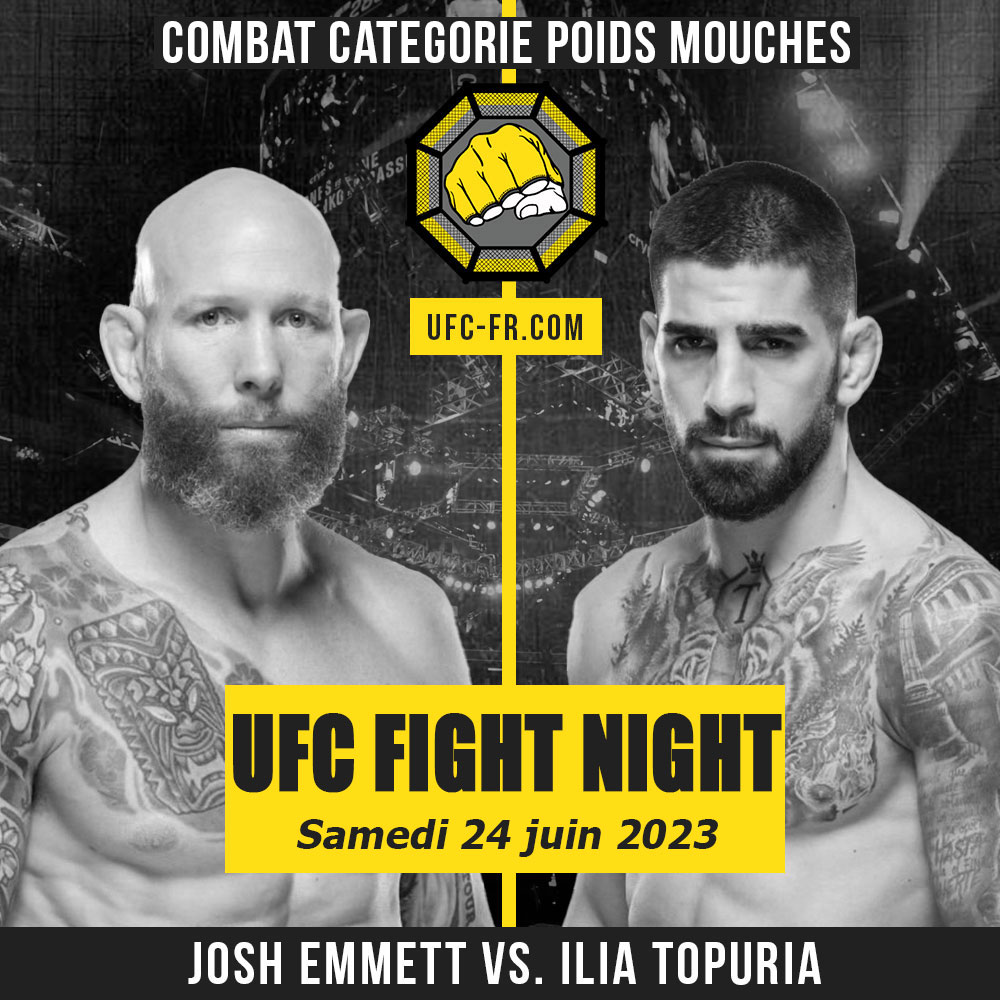 UFC ON ABC 5 - Josh Emmett vs Ilia Topuria