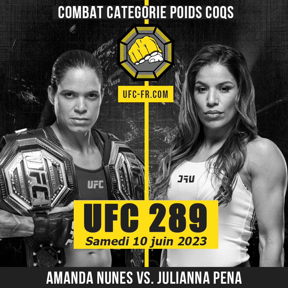 UFC 289 - Amanda Nunes vs Julianna Pena