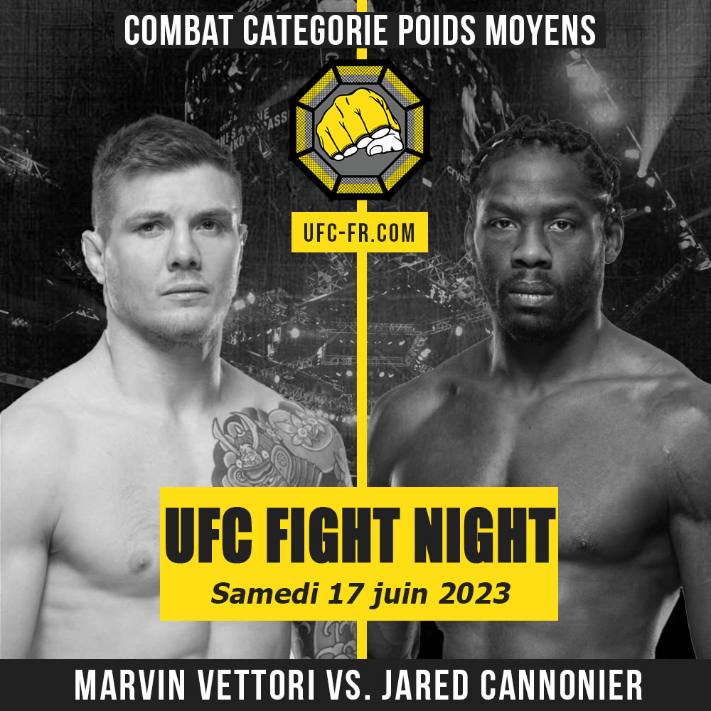 UFC FIGHT NIGHT - Marvin Vettori vs Jared Cannonier