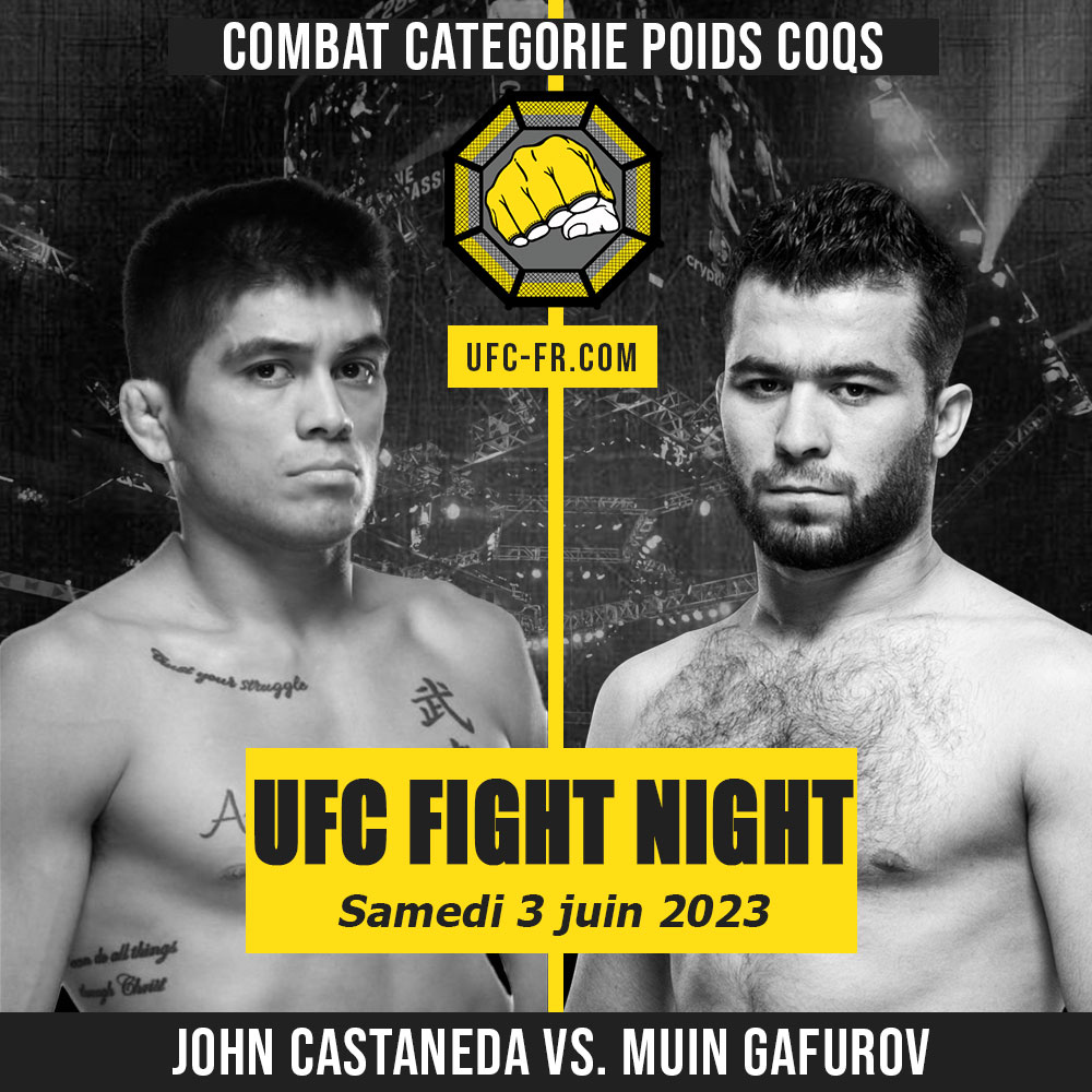 UFC on ESPN 46 - John Castaneda vs Muin Gafurov